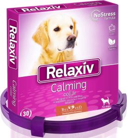 Calming Collar for Dogs Improved DE Stress Formula Reduces Anxiety During Travel Fireworks Thunder Vet Visits Helps to Relieve Stress Scratching