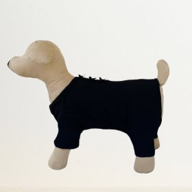 Sweet Dreams Dog Pajamas (Color: Black, size: MD)