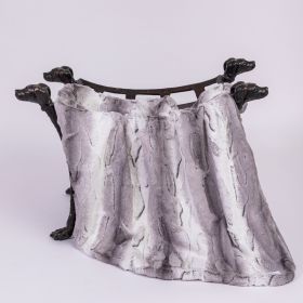 Cashmere Dpg Blankets (Color: Angora, size: LG)