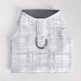 Gia Dog Harness (Color: Silver, size: SM)
