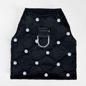Glamour Baby Dog Harness (Color: Caviar, size: SM)
