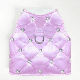 Glamour Baby Dog Harness (Color: Blush, size: SM)