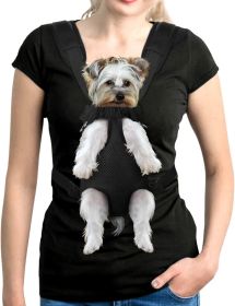 Pet Carrier Backpack; Adjustable Pet Front Cat Dog Carrier Backpack Travel Bag; Legs Out; Easy-Fit for Traveling Hiking Camping for Small Medium (Color: Black, size: L)