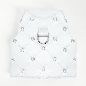 Glamour Baby Dog Harness (Color: Snow, size: MD)