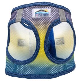 American River Choke Free Dog Harness Ombre Collection (Color: Cosmic Splash, size: 3X-Large)