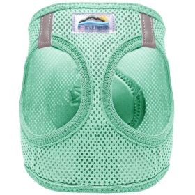 American River Solid Ultra Choke Free Dog Harness (Color: Teal, size: X-Large)